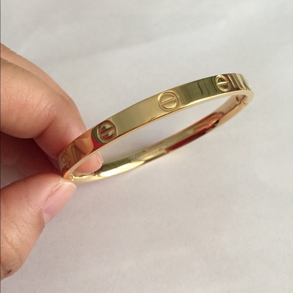 Bundle for 2 gold bracelets and a ring size 6